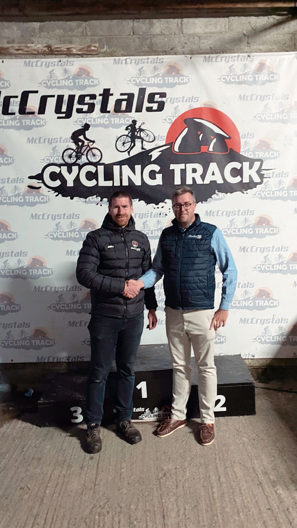 Studio55 Sponsor McCrystals Cycling Tracl